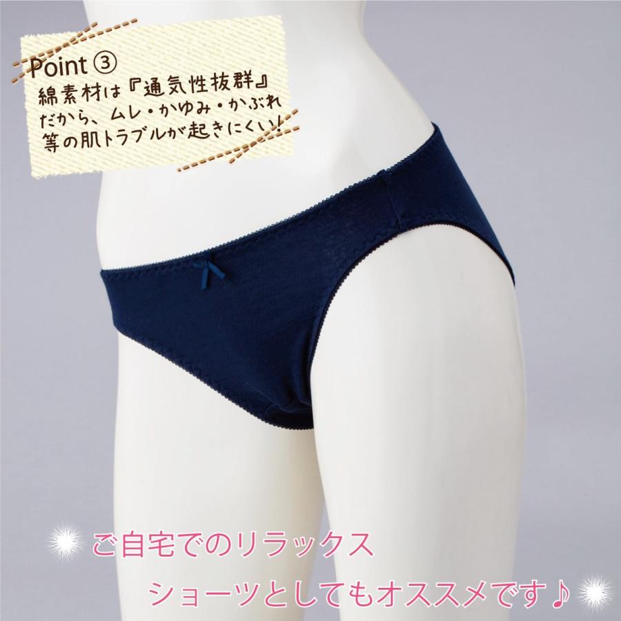 綿100 ショーツ レディース ショーツ 綿100 シンプル ノンレース パンティ 日本製 258 日本製インナーのマリイクラブ 通販 Yahoo ショッピング