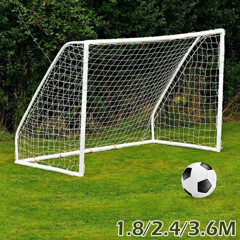 特別セール品 サッカーネット ゴールネット フットボールネット 標準メッシュ 少年 室内 屋外 交換ネット Lサイズ サッカー ゴール ポストネット 練習用 フットボールネット 柔軟 耐衝撃 軽量 インストール簡単 子供 少年 室内 屋外 アウトドアトレーニ