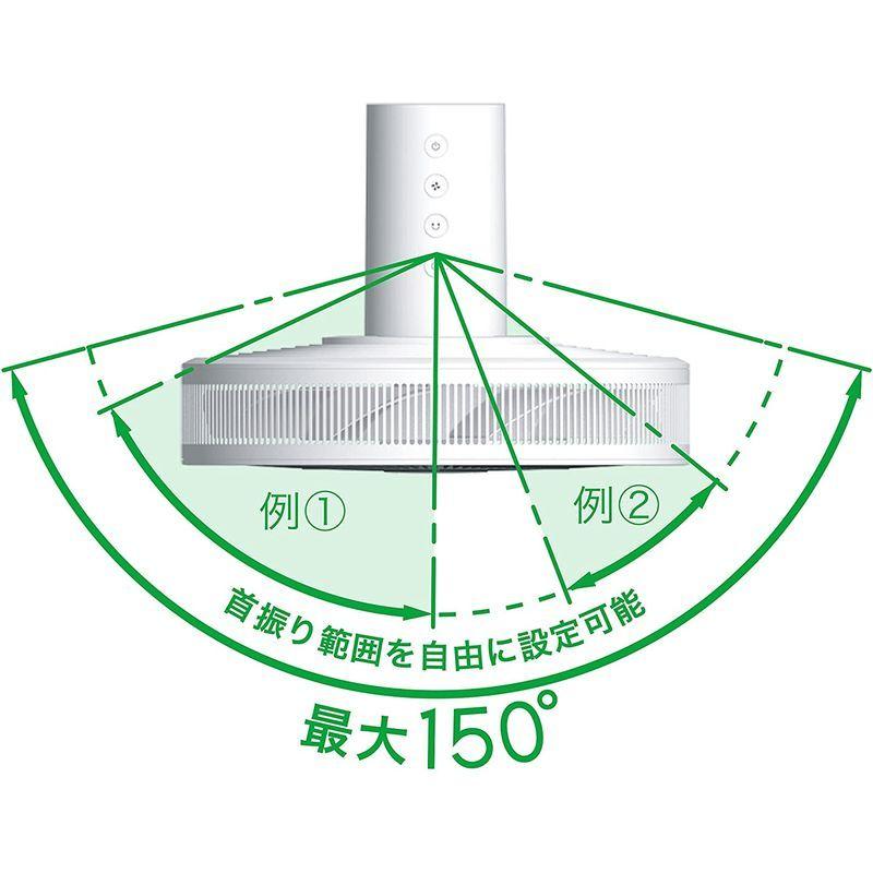 【国産】 バルミューダ ザ・グリーンファン (ホワイト×グレー) 扇風機 DCモーター 二重構造の羽根 BALMUDA The GreenFan EG 【R4423645046】(24102円)