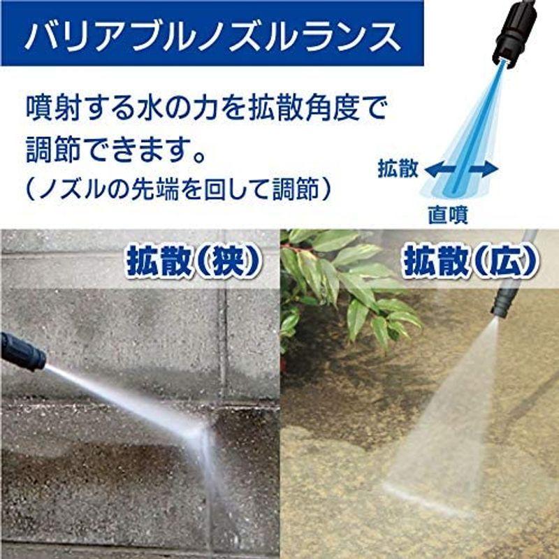 リョービ 高圧洗浄機 静音モード搭載 KSJ-1620 高圧洗浄機 静音モード搭載 KSJ サイズ