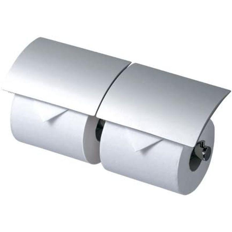 TOTO 二連紙巻器 メタル製(マット) YH63R#MS 芯棒固定式 二連紙巻器 メタル製 マット YH63R#MS 芯棒固定式 内径3 8cm