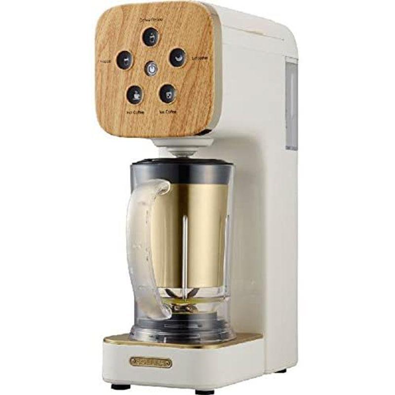 【新商品】 ドウシシャ コーヒーメーカー SOLUNA クワトロチョイス ナチュラルウッド QCR-85B(NWH) 【2983373198】(16255円)