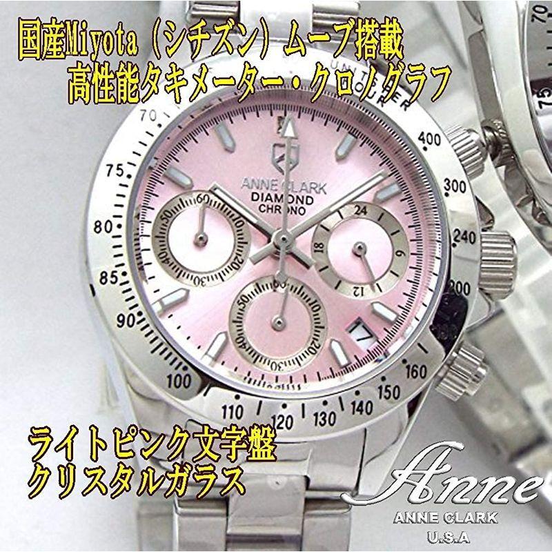 25【新品未使用】 限定モデル ペアウォッチ ［ダンクラーク］［アンクラーク］Don & Anne Clark 高性能タキメーター クロノグラフ 国産日本製ムー 【BCD5513688385】(19683円)