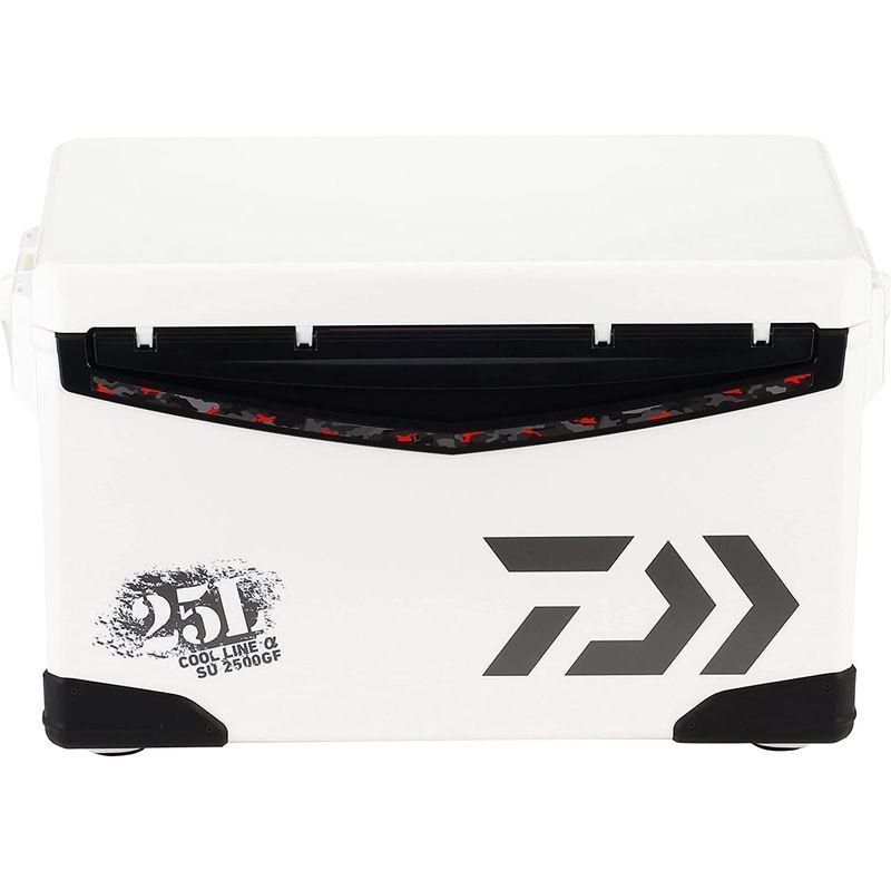 ダイワ(DAIWA) クーラーボックス クールラインα GF SU2500 ブラック 釣り 25リットル ブラック DAIWA クーラーボックス クールラインα GF SU2500 釣り 25リットル cm