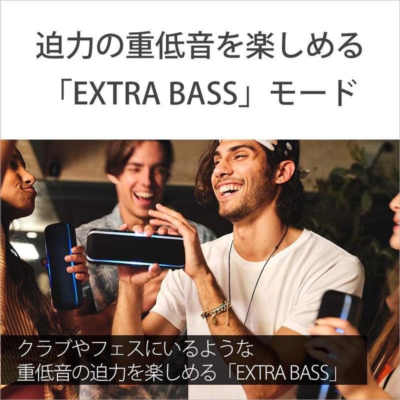 ソニー ワイヤレスポータブルスピーカー SRS-XB22 : 防水 / 防塵 / 防錆 / Bluetooth / 重低音モデル / マイク 防水 防塵 ワイヤレスポータブルスピーカー SRS XB22 防錆 Bluetooth 重低音モデル マイク 搭載