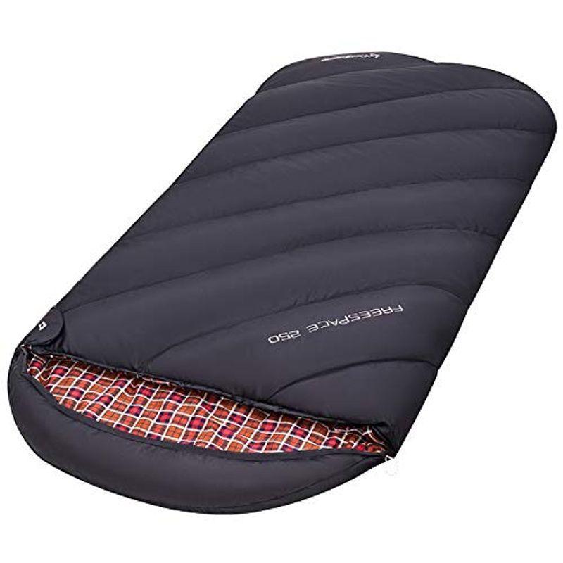 KingCamp 寝袋 ワイドサイズ 幅広100cm 封筒型 シュラフ 撥水性 アウトドア キャンプ 登山 車中泊 防災用 快適温度６-12