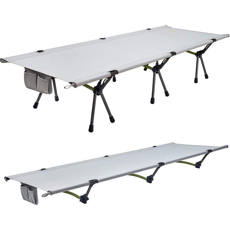 ATEPA 2WAYコット コンパクト 組立簡単 190x65cm 耐荷重150kg &ハイ