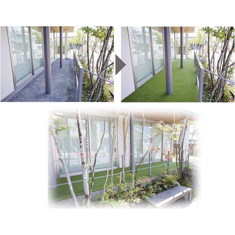 ワタナベ工業 まるで天然芝 5m巻 約91cm×5m VR-9015 まるで天然芝 5m巻 約91cm×5m VR