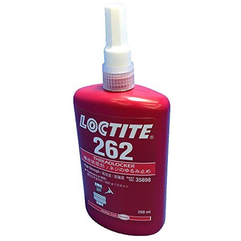 LOCTITE(ロックタイト)　ねじゆるみ止め用嫌気性接着剤　262　250ml　35898