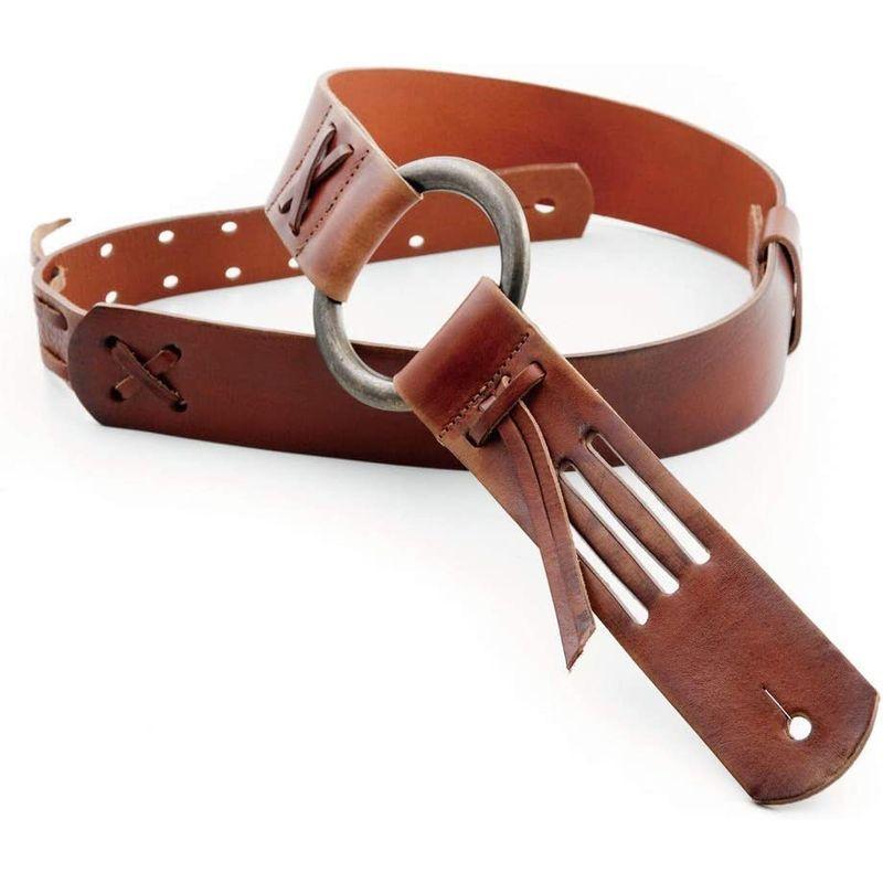 RightOn STRAPS ギターストラップ 幅 5cm、長さ 95~145cm LEGEND D.A. WOODY国内正規品