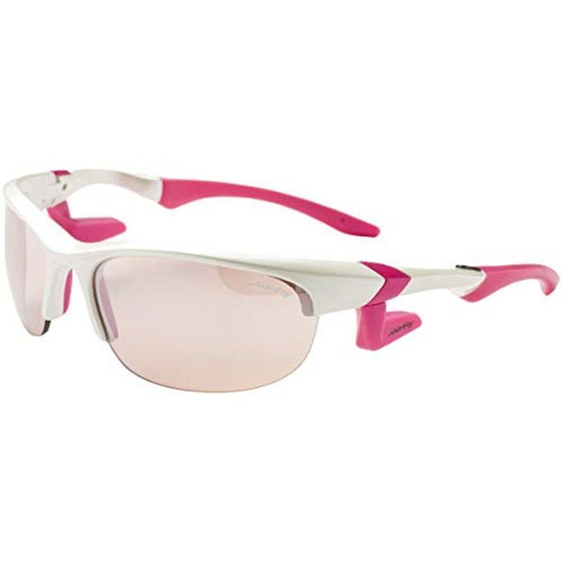 【タイムセール】 AirFly(エアフライ) AirFly エアフライ ノーズパッドレススポーツサングラス オーバルレンズレディースサイズ パールホワイト/ラ 【2126560006】(11587円)
