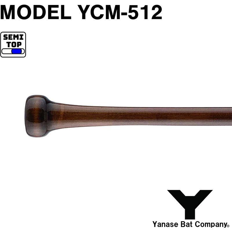 【値下げ中】 ヤナセ 硬式木製バット メイプル セミトップバランス BFJマーク入り YCM-512 ブラック×ブラウン 84.5cm 【2733097746】(14892円)