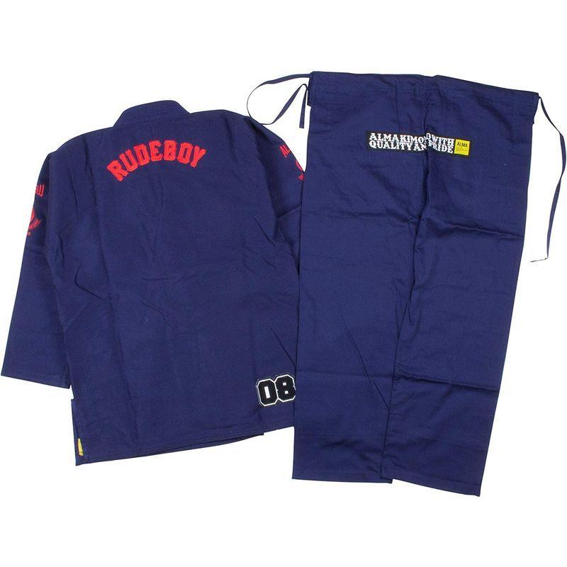 ALMA(アルマ) ルードボーイ 柔術着 JU8-A0-NV 紺 A0 A0 柔術着 アルマ ルードボーイ JU8 NV 紺