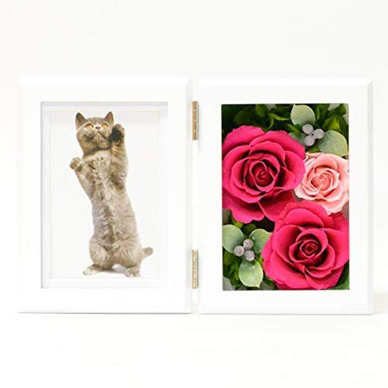 Lulu's ルルズ ローズフォトフレーム プリザーブドフラワー サイズ幅22cm長さ4cm高さ15cm Lulu's-1440