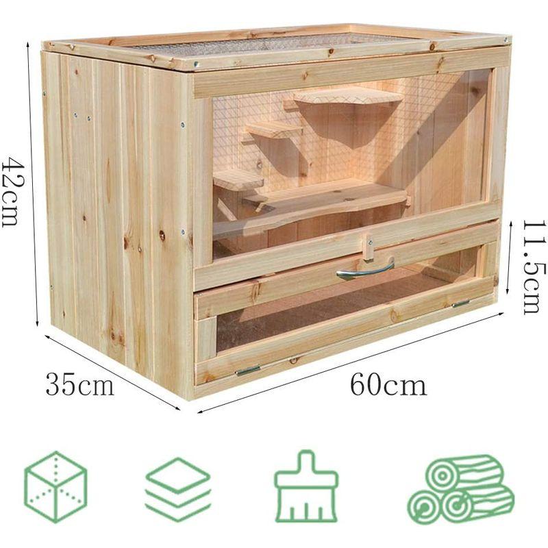 【木製ケージ ９００サイズ ハリネズミ・フェレット】 木製ケージ 900サイズ ハリネズミ・フェレット】