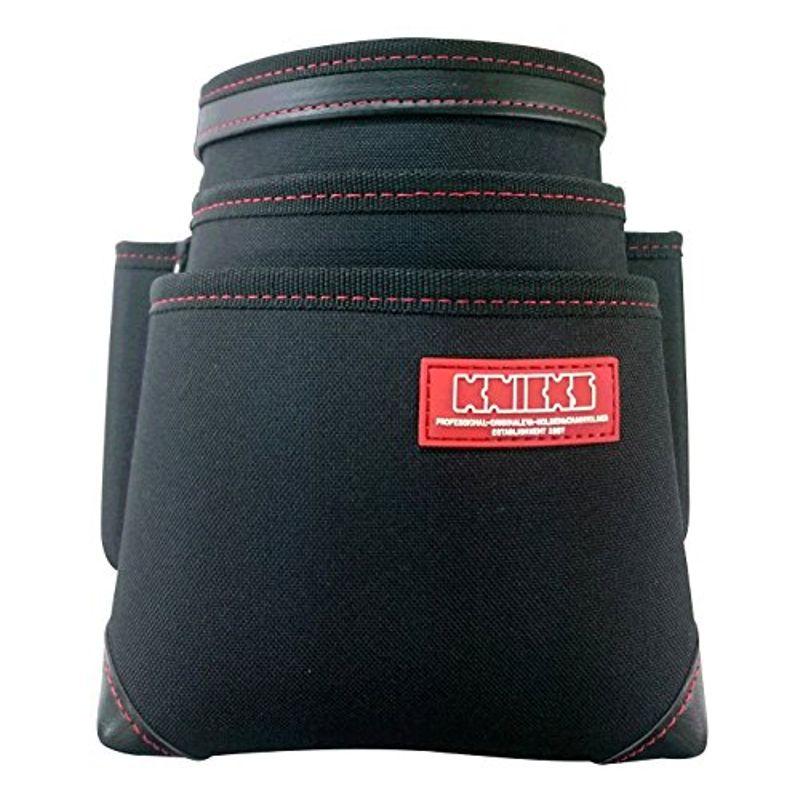 お値下げ KNICKS(ニックス) KC-212NS 超軽量3段600D生地腰袋 【1721924704】(9383円)