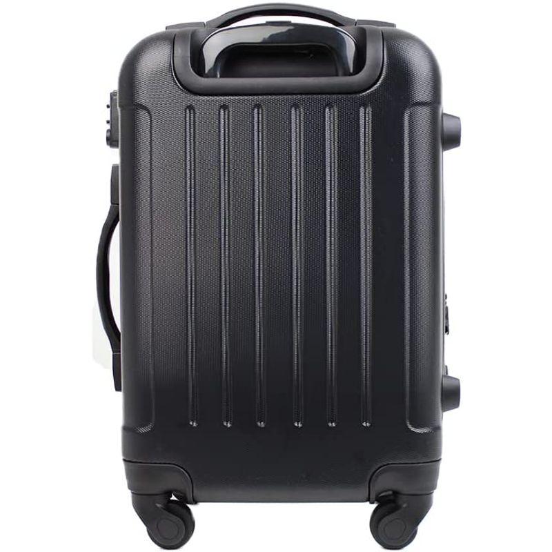 宇宙の香り レジェンドウォーカーLEGEND WALKER スーツケース キャリーケース 軽量 拡張機能 SSサイズ (33?40L /ブラック)  50 スーツケース、キャリーバッグ