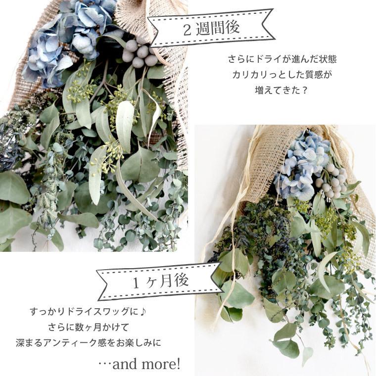クリスマス 花束 おしゃれ ユーカリ 紫陽花 フレッシュ ドライ スワッグ 生花 ギフト ドライフラワー ブーケ 壁飾り 花 結婚祝い プレゼント 女性 Frh 49 横浜花まりかフラワーギフト専門店 通販 Yahoo ショッピング