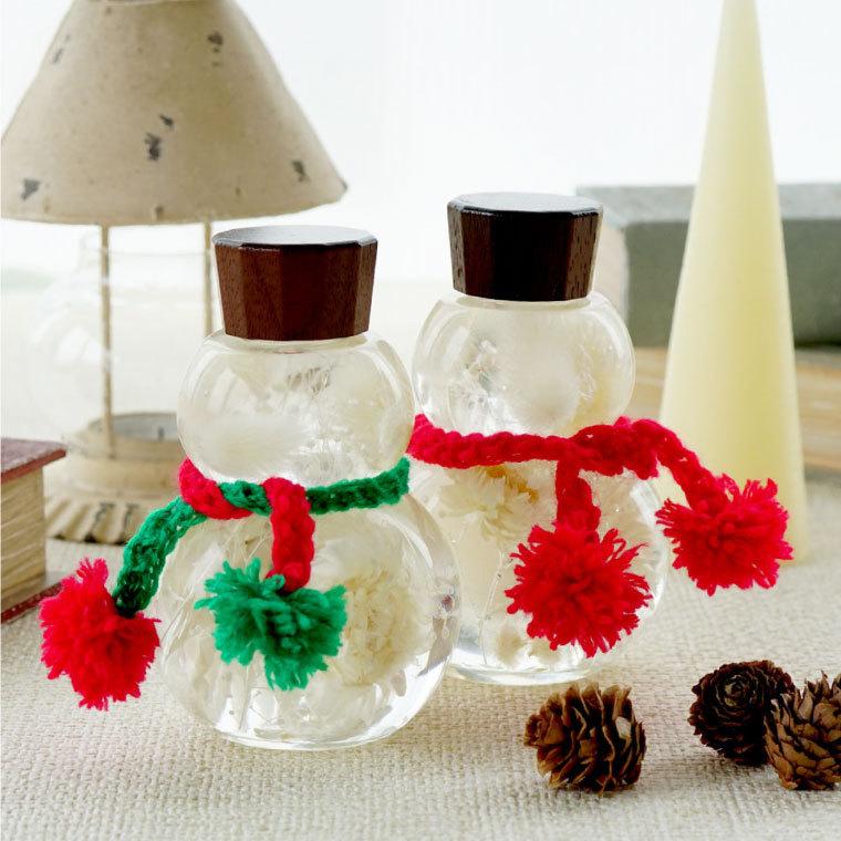 スノーマン ハーバリウム 手作り クリスマス プレゼント 卓上 飾り ギフト おしゃれ 誕生日 お花 女性 子供 雪だるま グッズ 置物 雑貨 母の日 Hrb 横浜花まりかフラワーギフト専門店 通販 Yahoo ショッピング