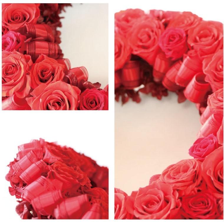 7日前予約品 還暦祝い 花 ギフト ローズ リング プリザーブド フラワー リース バラ 薔薇 お花 誕生日 プレゼント 女性 おしゃれ 壁飾り 壁掛け Pr E005 横浜花まりかフラワーギフト専門店 通販 Yahoo ショッピング