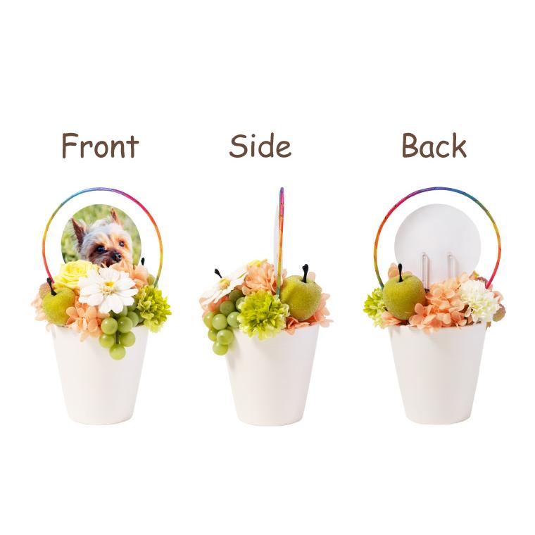 プリザーブドフラワー お供え 花 ペット 虹の橋 お悔やみ 枯れない花