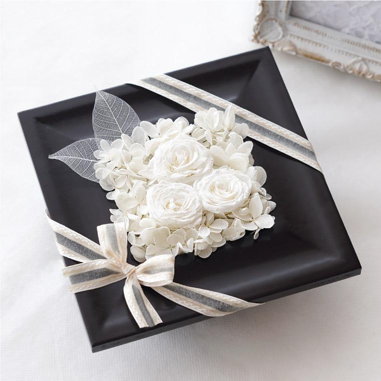 プリザーブドフラワー 仏花 お供え お悔やみ フラワーボックス お線香