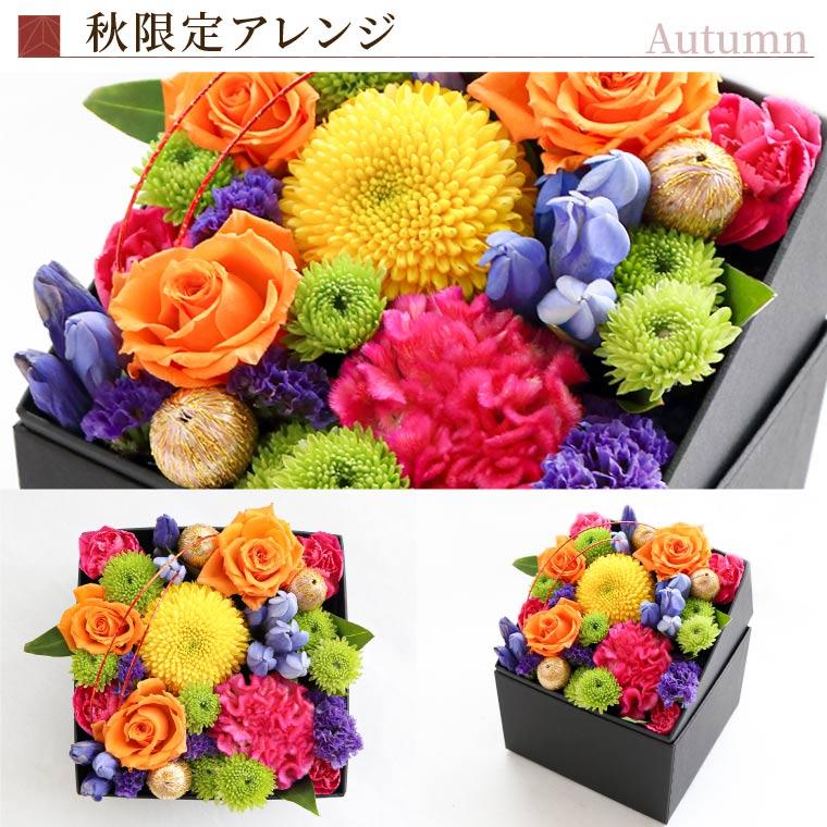 還暦祝い プレゼント 花 サプライズ ボックスフラワー S 生花 女性 誕生日 秋ギフト アレンジ 花束 お祝い お花 宅配 母 40代 50代 60代 Sik 17 横浜花まりかフラワーギフト専門店 通販 Yahoo ショッピング