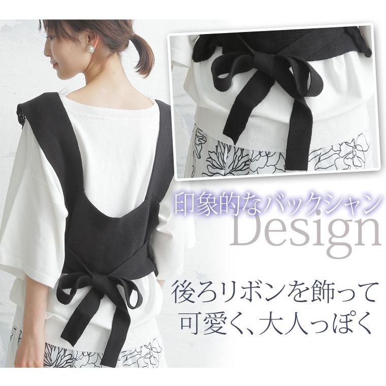 大きいサイズ レディース トップス ビスチェ 透かし編み ニット キャミソール オーバーキャミ 夏服 30代 40代 50代 ファッション メール便 大きいサイズ レディース マリリン 通販 Yahoo ショッピング