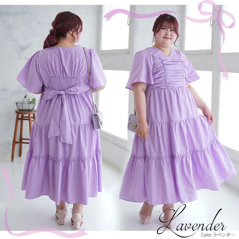 A HAPPY MARILYN 大きいサイズ レディース ワンピース ラファモ