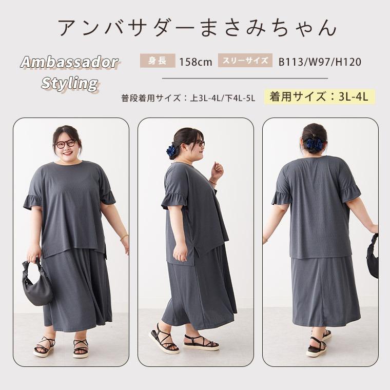 A HAPPY MARILYN 大きいサイズ レディース コーデセット さら肌