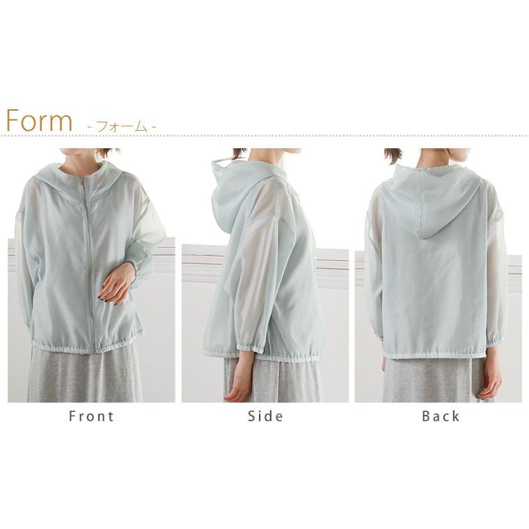 大きいサイズ レディース トップス 長袖 パーカー オーガンジー ブルゾン アウター 夏服 30代 40代 50代 ファッション メール便 大きいサイズ レディース マリリン 通販 Yahoo ショッピング