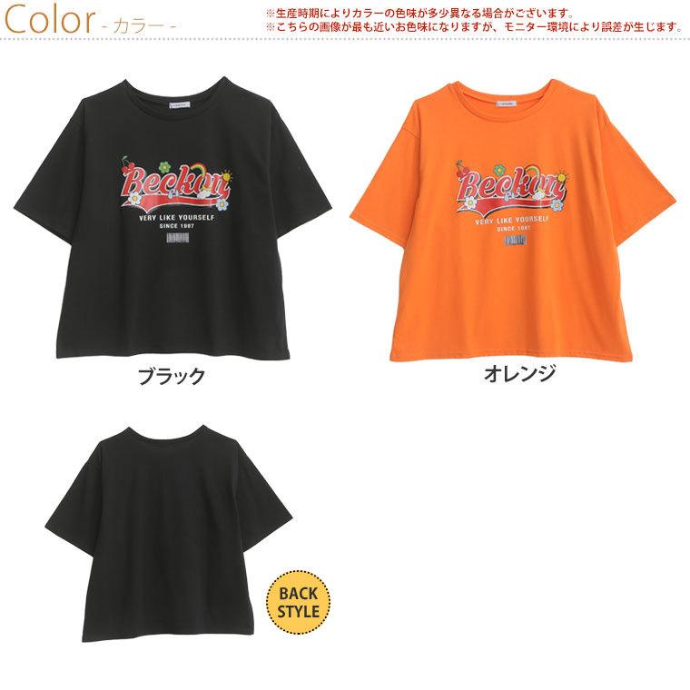 大きいサイズ レディース トップス ポッププリント Tシャツ カットソー プルオーバー LL 3L 4L 夏 夏物 夏服 夏用｜marilyn｜02