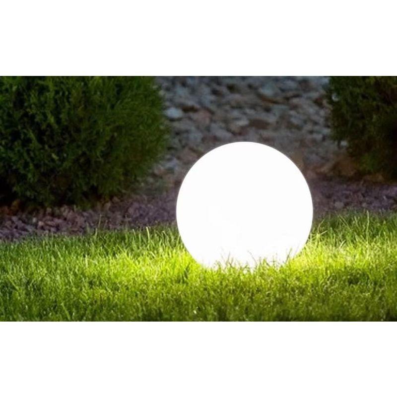 翌朝まで点灯 明るさ100ルーメン GWSOLAR ボール型 Smart Lighting ソーラーライト リモコンで点灯時間選び 日光色