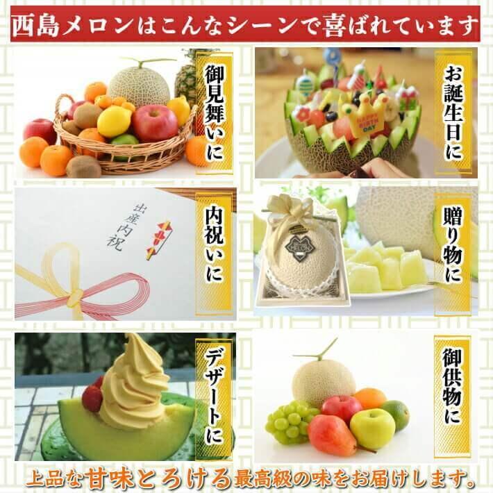 高知県産 高級マスクメロン 大玉(約1,5kg×2) 家庭用 フルーツ