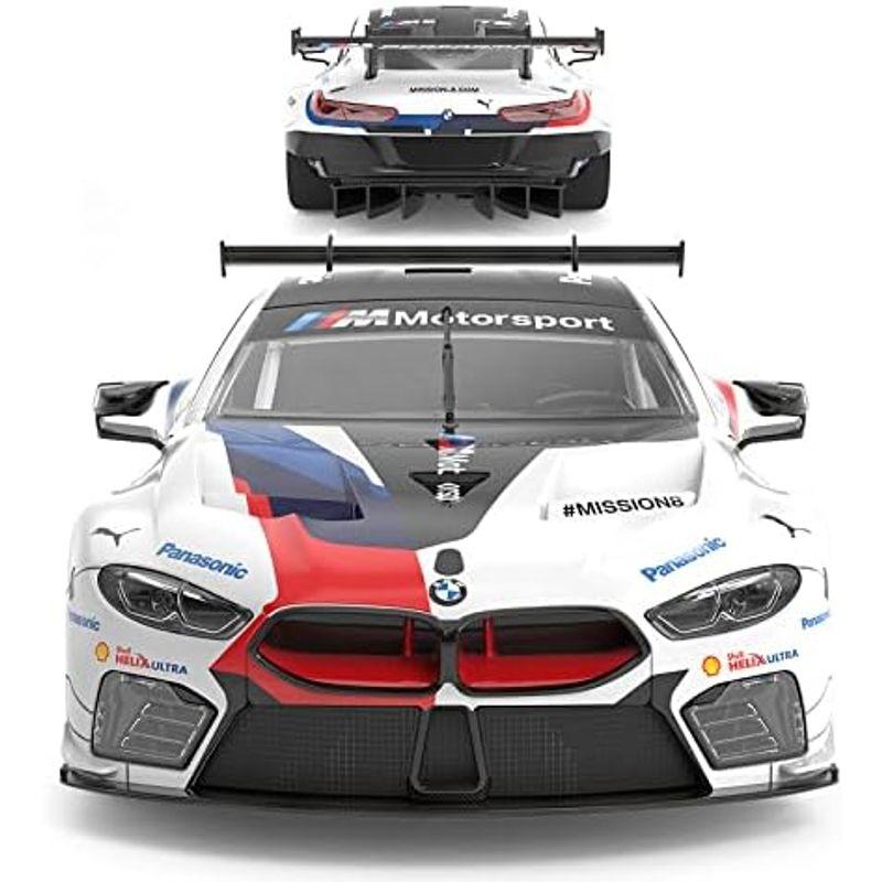 1/18 BMW M8 GTEラジコンカーキット 正規認証車 RCモデルキットパチ組み 組み立てキット 2.4GHz｜marin-store｜05
