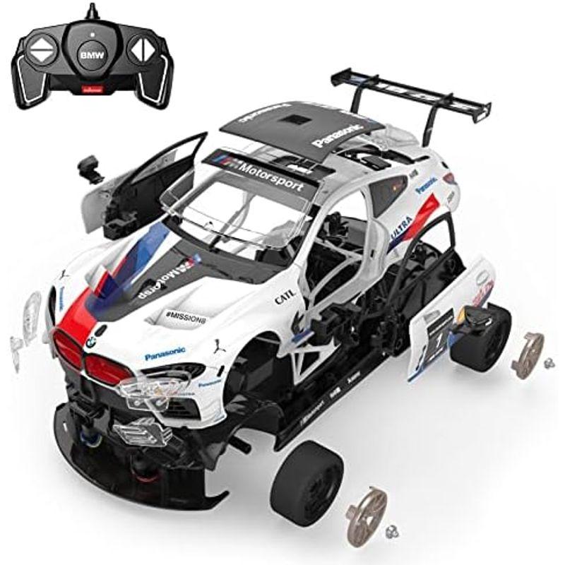 1/18 BMW M8 GTEラジコンカーキット 正規認証車 RCモデルキットパチ組み 組み立てキット 2.4GHz｜marin-store｜09