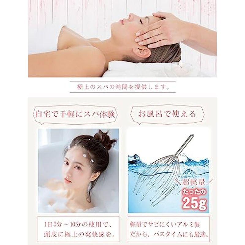 shum ヘッドスパ 超軽量で高耐久 乾湿両用の24爪 男女兼用ペットにも T1-6 2個入り｜marin-store｜06