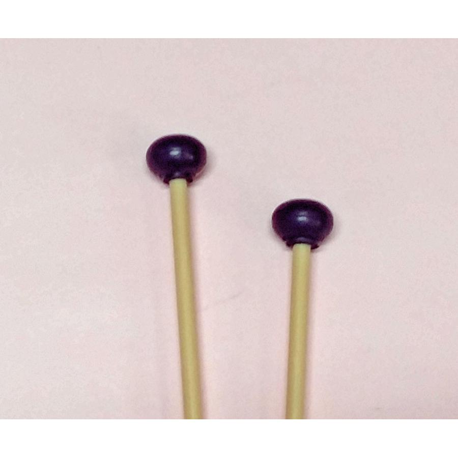 鉄琴用マレット バチ 硬質ゴム ハードタイプ 日本製 : マリーナ楽器