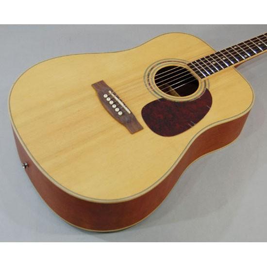 Artisan フォークギター 単板 ウェスタンサイズ GW-520NS 送料無料