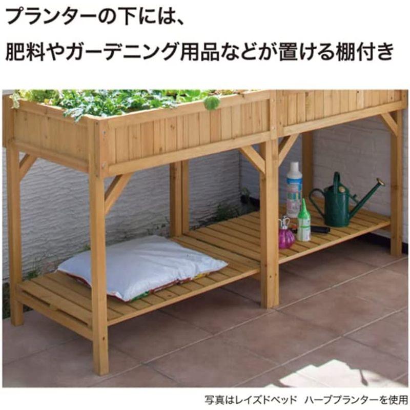 【新登場】 タカショー(Takasho) プランター レイズドベッド ハーブプランター スリム グレイウォッシュ WK-08FG 【D2336465827】(12734円)