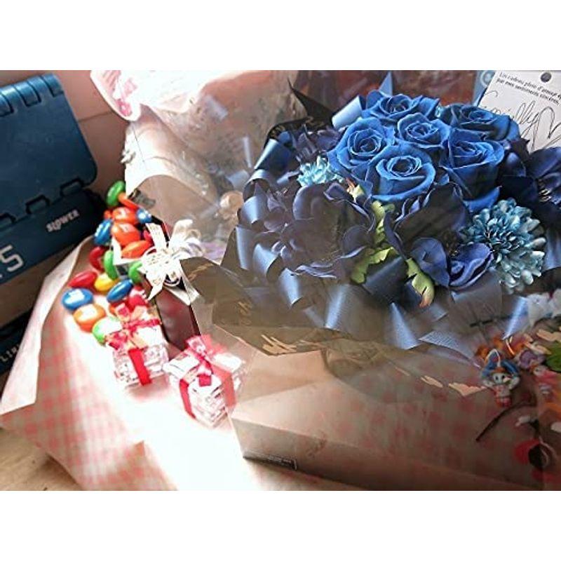 楽屋見舞い 男性アーティズト 青バラ 花束風 プリザーブドフラワー入りギフト ケース付き 青バラいっぱい プリザーブドフラワー プレゼント・ 男性アーティズト 青バラ 花束風 プリザーブドフラワー入りギフト ケース付き 青バラいっぱい プリザーブドフラワー プレゼント 　