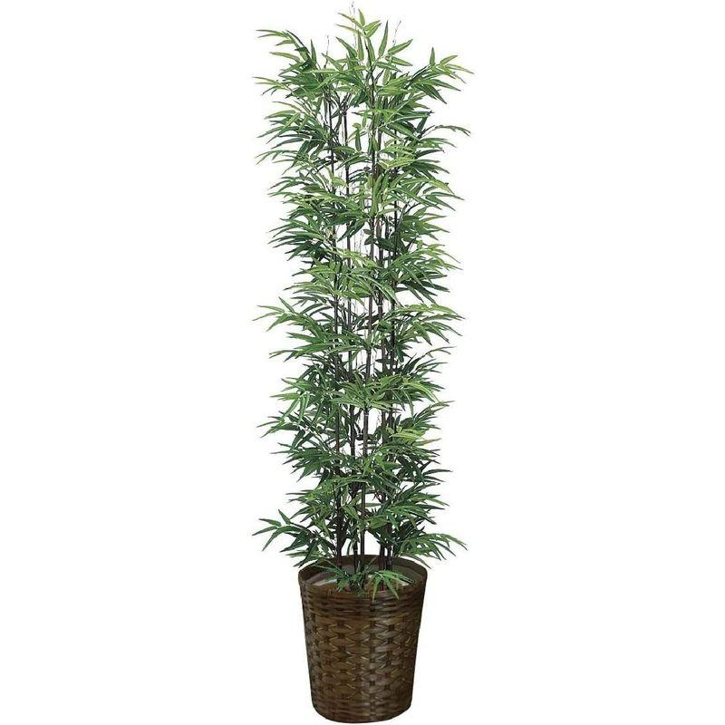 ⭐️完成品⭐️ 人工観葉植物 光の楽園 黒竹 1.8m 【TMF9200120165】(32844円)