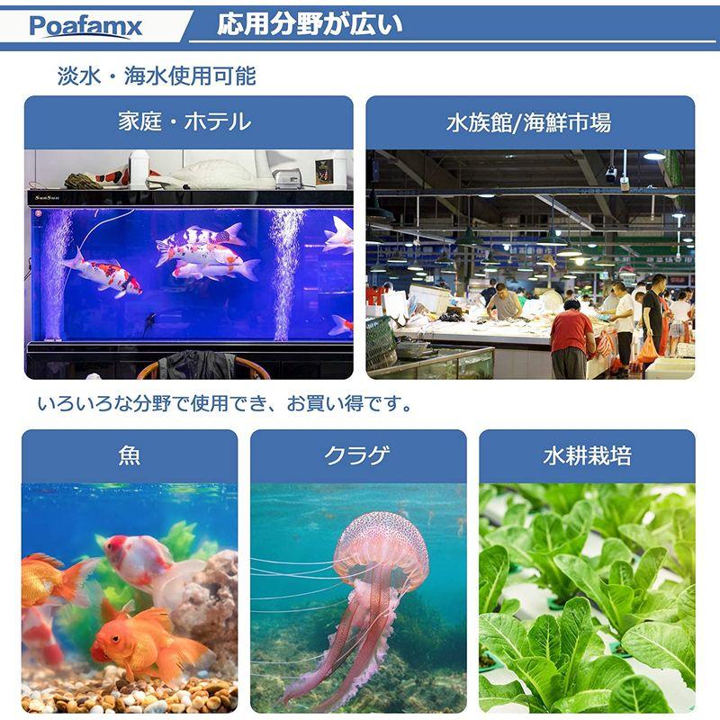 Poafamx 水槽クーラー 15-28℃調整可能 160Lコンプレッサー式 パイプ付き 循環ポンプ付き 海水・淡水両用 日本語取り扱い説明 水槽クーラー 160Lコンプレッサー式 パイプ付き 循環ポンプ付き 海水 淡水両用 日本語取り扱い説明