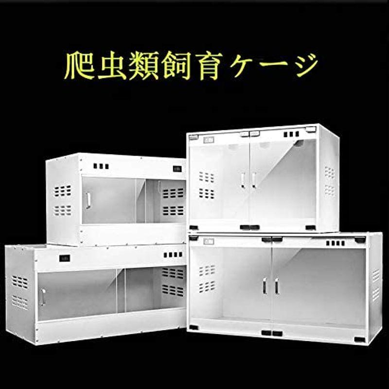 Takimi 爬虫類飼育ケージ 亀トカゲヘビ飼育ボックス 爬虫類 ケース 小動物ハウス 保温ケース お手入れ簡単 (80*40*40cm 全 爬虫類飼育ケージ 亀トカゲヘビ飼育ボックス 爬虫類 ケース 小動物ハウス 保温ケース お手入れ簡単 80*40*40cm 全