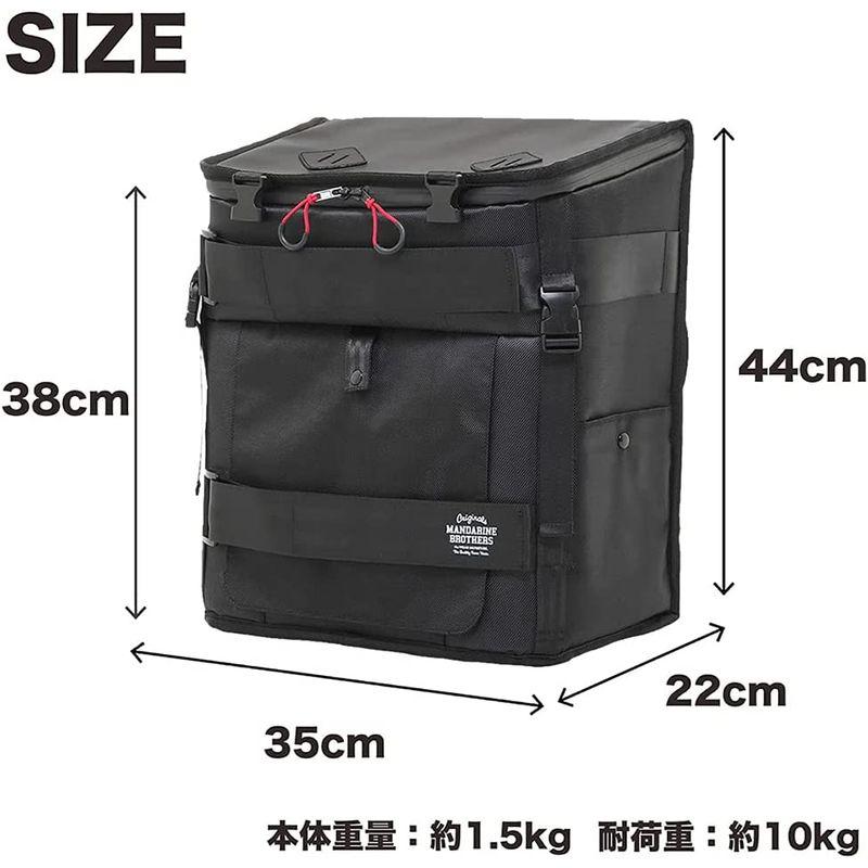 「超メルカリ市」 マンダリンブラザーズ スカウトキャリーバックパック ブラックMANDARINE BROTHERS SCOUT CARRY BACKPACK 【R2453154980】(13371円)