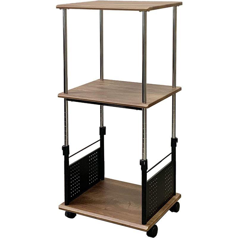 PJC-7204-WD 幅55x奥行45上下昇降 92?116cm プリンター台・プリンターワゴン・プロジェクター WD 幅55x奥行45上下昇降 116cm プリンター台 プリンターワゴン プロジェクター