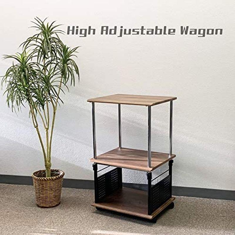 PJC-7204-WD 幅55x奥行45上下昇降 92?116cm プリンター台・プリンターワゴン・プロジェクター WD 幅55x奥行45上下昇降 116cm プリンター台 プリンターワゴン プロジェクター