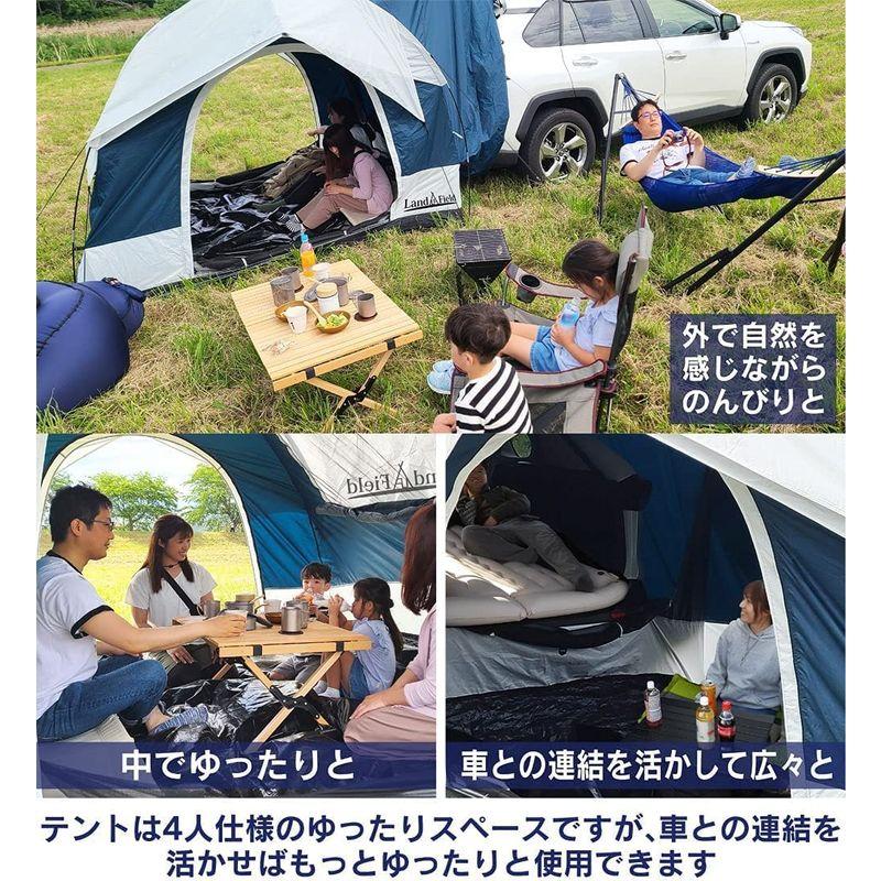 【新入荷】 LandField ランドフィールド リアゲート ハッチバックテント 車中泊テント 車と連結 屋根シート付 汎用タイプ LF-CHT020- 【IQY6706785049】(23943円)