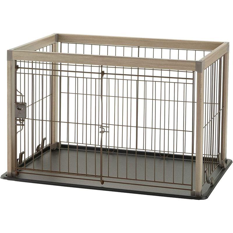 リッチェル アルミフレームペットサークル 90-60 ベージュ アルミフレームペットサークル ベージュ