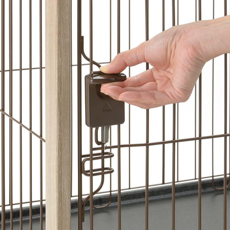 リッチェル アルミフレームペットサークル 90-60 ベージュ アルミフレームペットサークル ベージュ